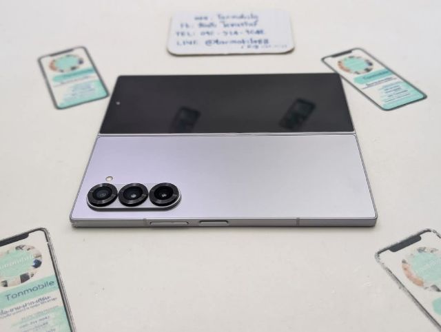 ขาย เทิร์น Samsung Galaxy Z Fold 6 256 Gb Silver ศูนย์ไทย สภาพสวย มีตัวเครื่องอย่างเดียว ไม่มีอุปกรณ์อื่น เพียง 20,990 บาท ครับ รูปที่ 6