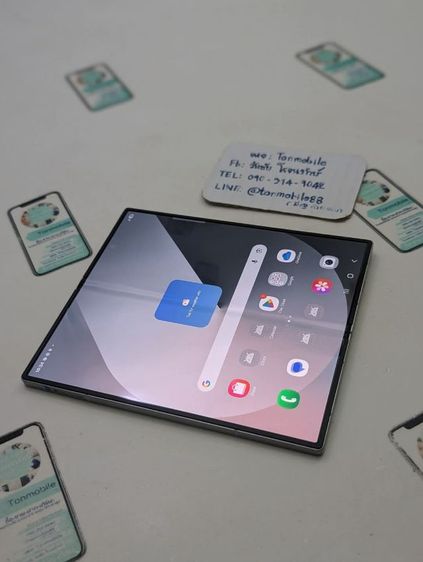 อื่นๆ ขาย เทิร์น Samsung Galaxy Z Fold 6 256 Gb Silver ศูนย์ไทย สภาพสวย มีตัวเครื่องอย่างเดียว ไม่มีอุปกรณ์อื่น เพียง 20,990 บาท ครับ