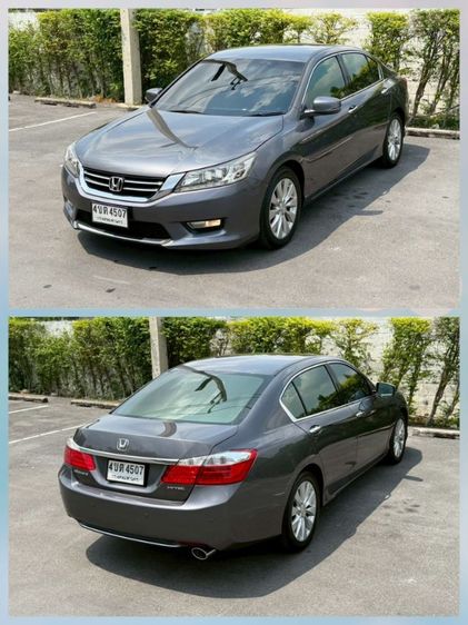 Honda Accord 2013 2.0 EL Sedan เบนซิน ไม่ติดแก๊ส เกียร์อัตโนมัติ เทา รูปที่ 2