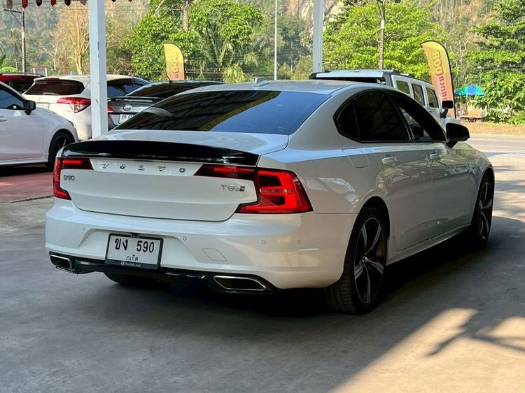 Volvo S90 2020 2.0 T8 R-Design 4WD Sedan ปลั๊กอินไฮบริด (PHEV) ไม่ติดแก๊ส เกียร์อัตโนมัติ ขาว รูปที่ 4
