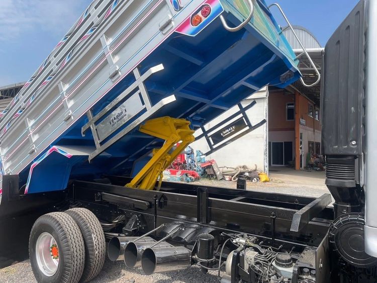 รถหกล้อดั้มพ์ นำเข้าจากญี่ปุ่น Hino JO7E-210  รูปที่ 4