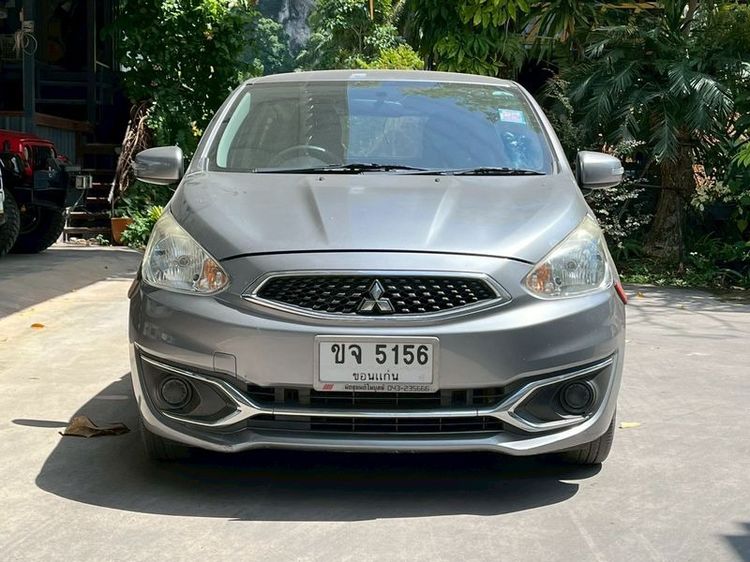 Mitsubishi Mirage 2016 1.2 GLX Sedan เบนซิน ไม่ติดแก๊ส เกียร์อัตโนมัติ เทา รูปที่ 2