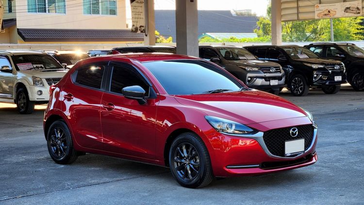 Mazda Mazda 2 2024 1.3 Skyactiv-G S Leather Sports Sedan เบนซิน ไม่ติดแก๊ส เกียร์อัตโนมัติ แดง รูปที่ 3