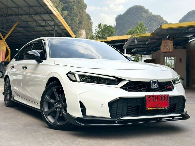 Honda Civic 2026 2.0 eHEV RS Sedan ไฮบริด ไม่ติดแก๊ส เกียร์อัตโนมัติ ขาว รูปที่ 4