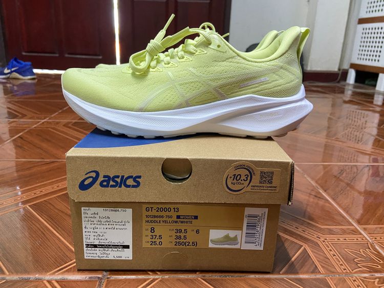 รองเท้าวิ่ง ผู้หญิง เขียว Asics GT-2000 13 Women US8 25cm 