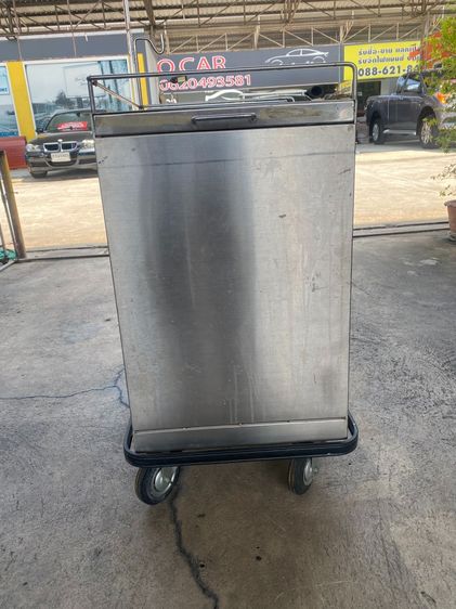 ชั้นแสตนเลส 4ชั้น No.304 อย่างดี หนา มีล้อเข็น รูปที่ 7