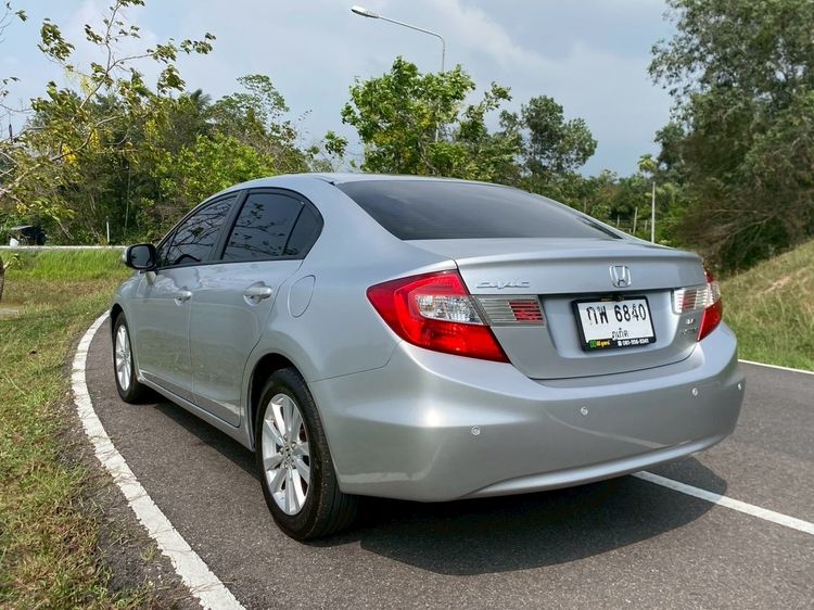 Honda Civic 2012 1.8 E i-VTEC Sedan เบนซิน ไม่ติดแก๊ส เกียร์อัตโนมัติ เทา รูปที่ 3