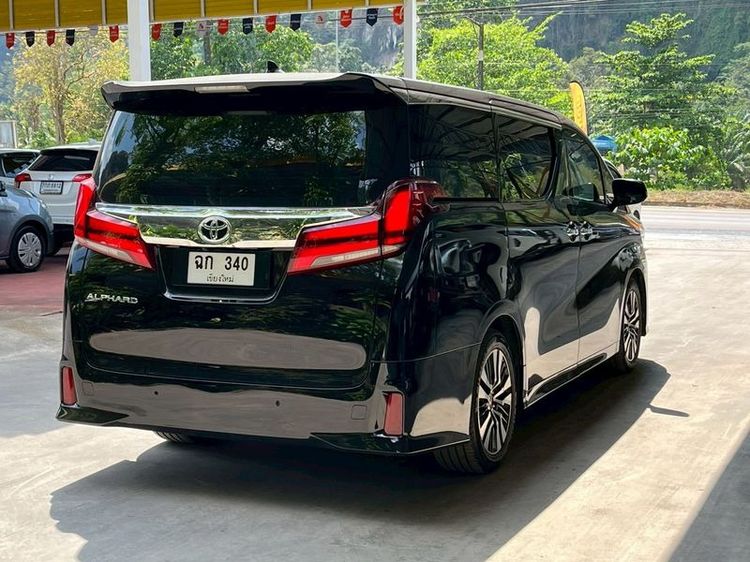 Toyota Alphard 2019 2.5 SC Utility-car เบนซิน ไม่ติดแก๊ส เกียร์อัตโนมัติ ดำ รูปที่ 4