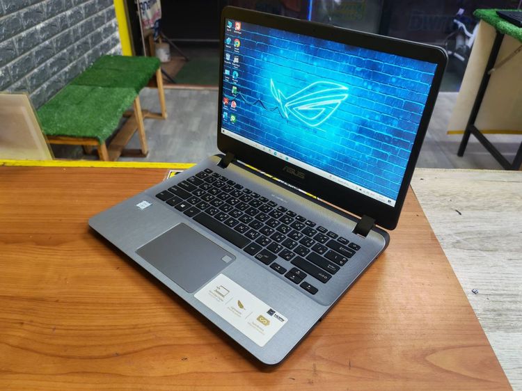 Asus i3 เจน 7  แรม 8 กิ๊ก เครื่องบาง  ใช้พิมพ์งาน ดูหนัง ฟังเพลง  วินโดว์แท้ติดเครื่อง  รูปที่ 3