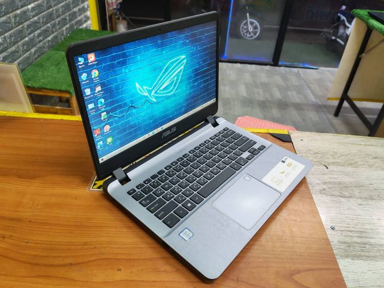 Asus i3 เจน 7  แรม 8 กิ๊ก เครื่องบาง  ใช้พิมพ์งาน ดูหนัง ฟังเพลง  วินโดว์แท้ติดเครื่อง  รูปที่ 2