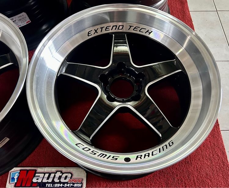 ล้อแท้COSMIS ขอบ18 รู114 ออฟลึกมือสอง รูปที่ 12