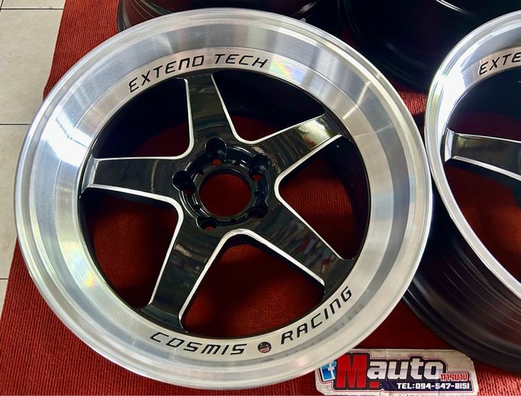 ล้อแท้COSMIS ขอบ18 รู114 ออฟลึกมือสอง รูปที่ 11