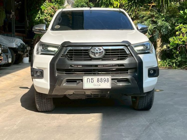 Toyota Hilux Revo 2023 Double Cab 2.4 Mid Prerunner Pickup ดีเซล ไม่ติดแก๊ส เกียร์อัตโนมัติ ขาว รูปที่ 2