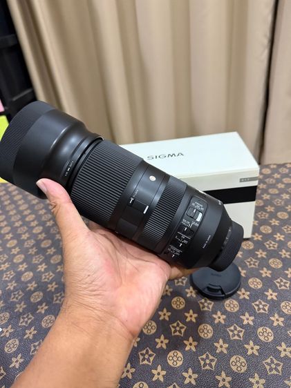 เลนส์ lens Sigma 100-400 F5-6.3 for Nikon สภาพสวย ครบกล่อง ไม่ฝ้า ไม่รา โฟกัสลื่น สอบถามเพิ่มเติมได้คัฟ รูปที่ 4