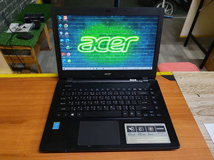 Aspire series วินโดว์ 4 กิกะไบต์ HDMI ไม่ใช่ Acer E5-411 ใช้พิมพ์งาน ดูหนังฟังเพลง  