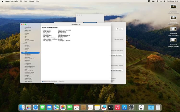 ขาย Mac Book Pro 16 นิ้ว 2019  Ram 32 GB HD 1 TB  รูปที่ 14