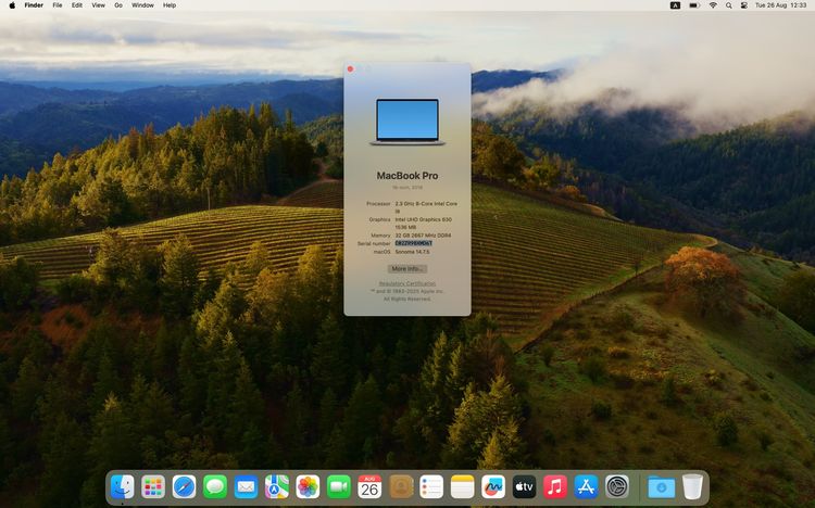 ขาย Mac Book Pro 16 นิ้ว 2019  Ram 32 GB HD 1 TB  รูปที่ 18