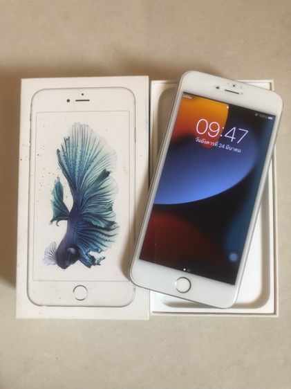 32 GB iPhone 6s Plus 32gb สีเงิน