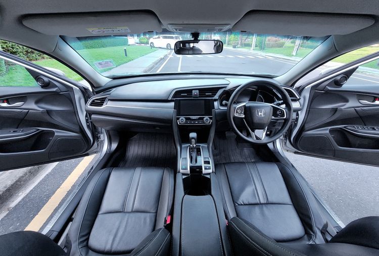 Honda Civic 2017 1.8 EL i-VTEC Sedan เบนซิน เกียร์อัตโนมัติ เทา รูปที่ 4