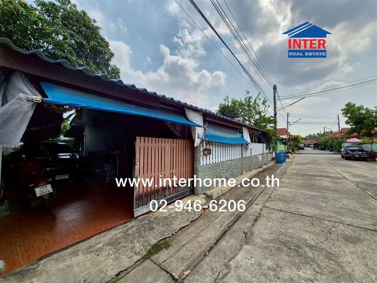 บ้านเดี่ยว 1 ชั้น 62.3 ตร.ว. หมู่บ้านเบญจศิริ ซอยเทศบาล4 ถนนพุทธสาคร ถนนสายใจรัก-ดอนไก่ดี กระทุ่มแบน สมุทรสาคร