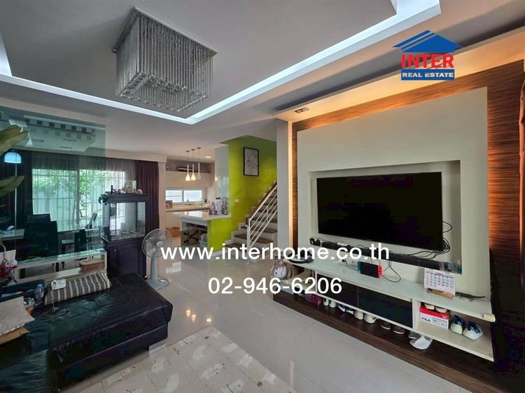 บ้านเดี่ยว 2 ชั้น 68.1 ตร.ว. หมู่บ้านมัณฑนา รามอินทรา–วงแหวน ถนนกาญจนาภิเษก (รามอินทรา-วงแหวน) ถนนรามอินทรา เขตคันนายาว กรุงเทพมหานคร รูปที่ 3