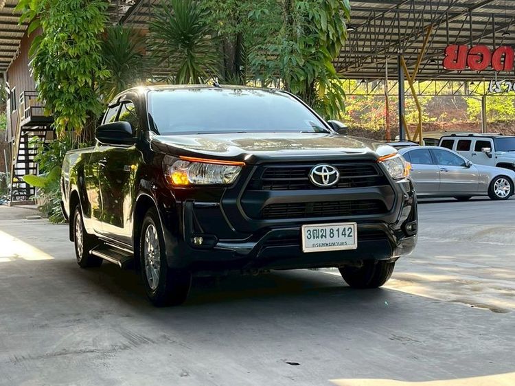 Toyota Hilux Revo 2020 2.4 Z Edition Mid Pickup ดีเซล ไม่ติดแก๊ส เกียร์อัตโนมัติ ดำ รูปที่ 3