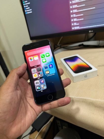 iPhone SE3 64GB Black เครื่องศูนย์แท้จอแท้ เดิมๆ กล้องสวย สอบถามได้ รูปที่ 6
