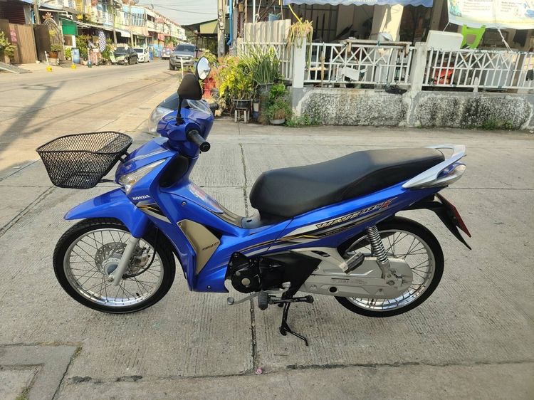 🛵ยังไงก็ขาย WAVE125 i ปี 55 เครื่องดี สีสวย สตาร์ทเท้า รถบ้านเดิมๆ เล่มชุดโอนครบ+เปลี่ยนถ่ายน้ำมันเครื่องฟรี ส่งฟรี30 ก.ม รูปที่ 2