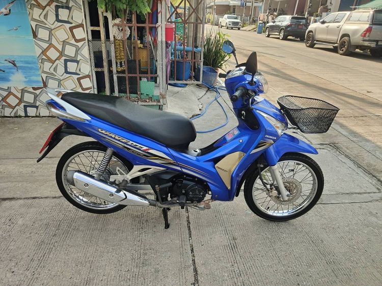 🛵ยังไงก็ขาย WAVE125 i ปี 55 เครื่องดี สีสวย สตาร์ทเท้า รถบ้านเดิมๆ เล่มชุดโอนครบ+เปลี่ยนถ่ายน้ำมันเครื่องฟรี ส่งฟรี30 ก.ม รูปที่ 3
