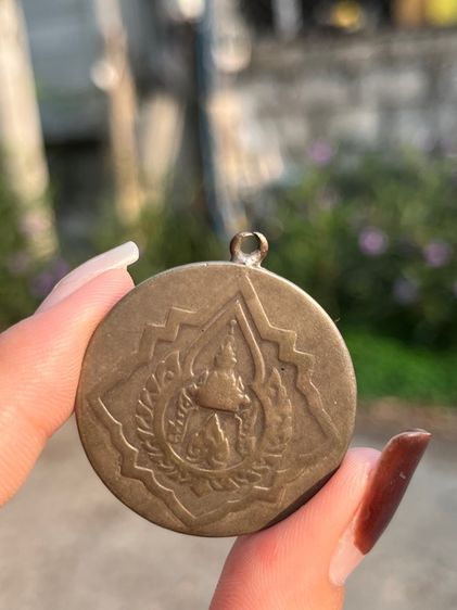 เหรียญเงินมงกุฎไทย หลังจปร. ชั้นที่ 7 เพื่อบำเหน็จความดี ความชอบ สำหรับคนดีของสังคม ปี 2509