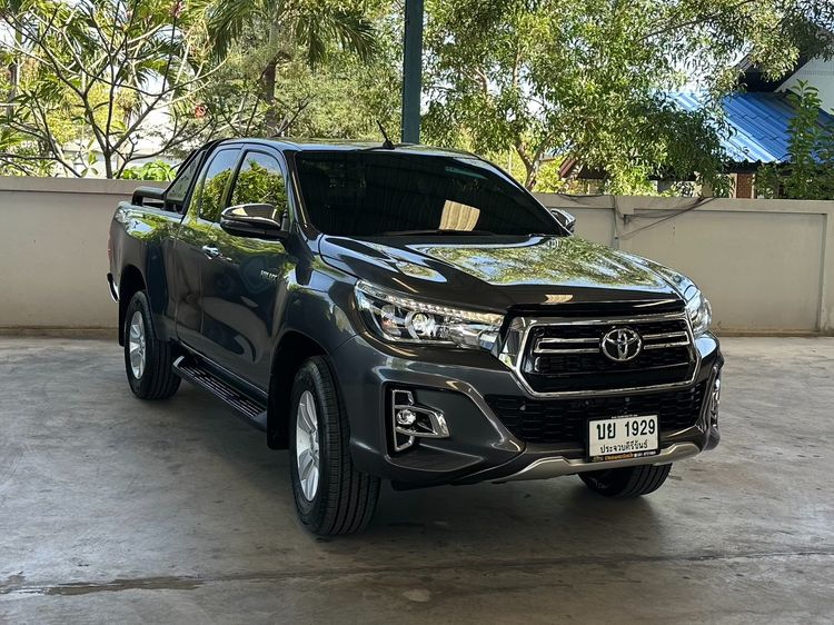 Toyota Hilux Revo 2019 2.4 Prerunner E Plus Pickup ดีเซล ไม่ติดแก๊ส เกียร์ธรรมดา เทา รูปที่ 3