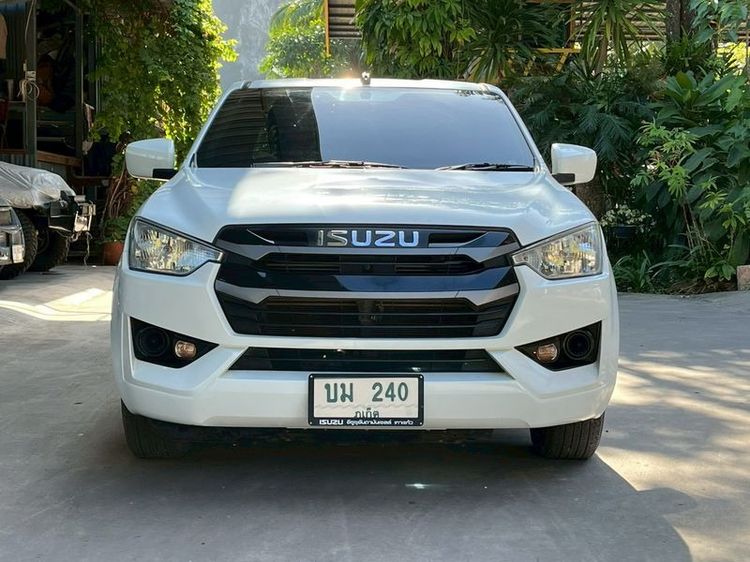 Isuzu D-MAX 2022 1.9 S Pickup ดีเซล ไม่ติดแก๊ส เกียร์อัตโนมัติ ขาว รูปที่ 2