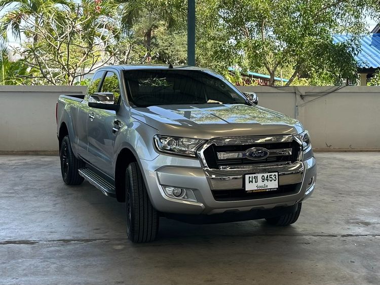 Ford Ranger 2015 2.2 Hi-Rider XLT Pickup ดีเซล ไม่ติดแก๊ส เกียร์ธรรมดา บรอนซ์เงิน รูปที่ 3