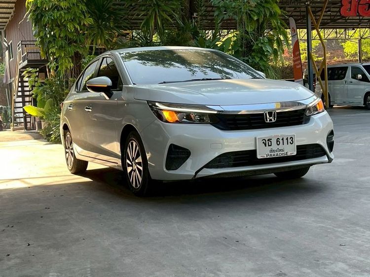 Honda City 2024 1.0 SV Sedan เบนซิน ไม่ติดแก๊ส เกียร์อัตโนมัติ ขาว รูปที่ 3