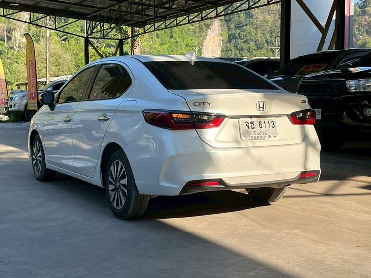 Honda City 2024 1.0 SV Sedan เบนซิน ไม่ติดแก๊ส เกียร์อัตโนมัติ ขาว รูปที่ 4