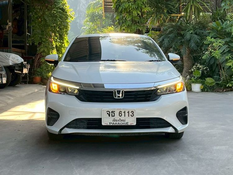 Honda City 2024 1.0 SV Sedan เบนซิน ไม่ติดแก๊ส เกียร์อัตโนมัติ ขาว รูปที่ 2