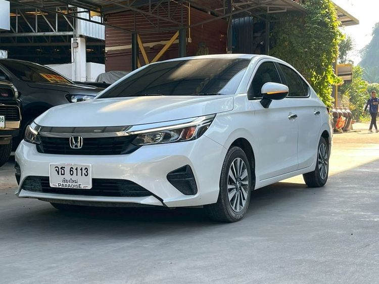รถ Honda City 1.0 SV สี ขาว