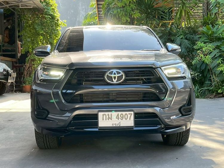 Toyota Hilux Revo 2024 2.4 Z Edition Mid Pickup ดีเซล ไม่ติดแก๊ส เกียร์ธรรมดา เทา รูปที่ 2