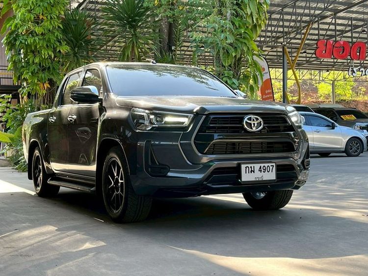 Toyota Hilux Revo 2024 2.4 Z Edition Mid Pickup ดีเซล ไม่ติดแก๊ส เกียร์ธรรมดา เทา รูปที่ 3