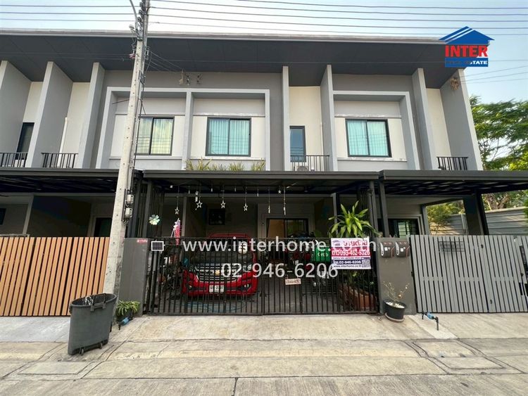 ทาวน์เฮ้าส์ 2 ชั้น 20.1 ตร.ว. หมู่บ้านบริทาเนีย วงแหวน-หทัยราษฎร์ ซอยหทัยราษฏร์55 ถนนหทัยราษฎร์ ถนนลำลูกกา ลำลูกกา ปทุมธานี รูปที่ 3