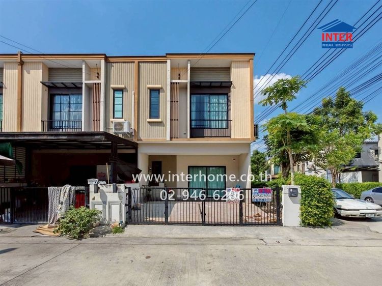 ทาวน์เฮ้าส์ 2 ชั้น 24.9 ตร.ว. หมู่บ้านเดอะคอนเนค สุวรรณภูมิ4 ใกล้สนามบินสุวรรณภูมิ ซอยกิ่งแก้ว37 ถนนกิ่งแก้ว ถนนมอเตอร์เวย์ บางพลี