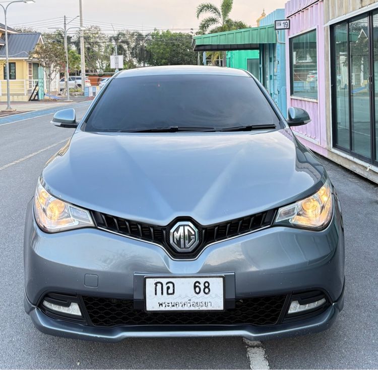 MG MG5 2018 1.5 X Sedan เบนซิน ไม่ติดแก๊ส เกียร์อัตโนมัติ เทา รูปที่ 2