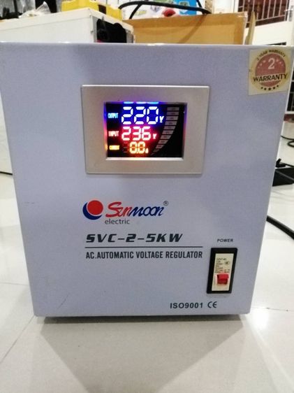 ขาย เครื่องปรับแรงดันไฟฟ้าอัตโนมัติ (Stabilizer) ป้องกัน ไฟฟ้า เกิน ไฟฟ้า กระชาก เพื่อช่วย ยืดอายุ เครื่องใช้ไฟฟ้า ของท่าน