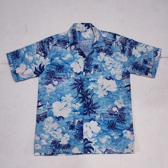 เสื้อฮาวาย Hawaii Shirt สภาพดี เหมือนใหม่ รูปที่ 3