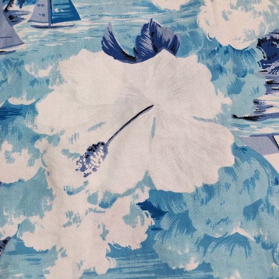 เสื้อฮาวาย Hawaii Shirt สภาพดี เหมือนใหม่ รูปที่ 8