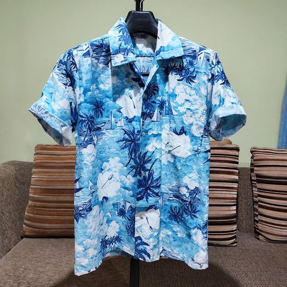 อื่นๆ M อื่นๆ แขนสั้น เสื้อฮาวาย Hawaii Shirt สภาพดี เหมือนใหม่