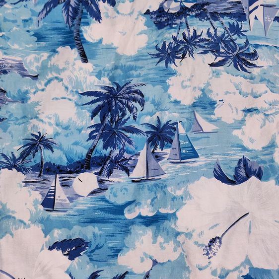 เสื้อฮาวาย Hawaii Shirt สภาพดี เหมือนใหม่ รูปที่ 7