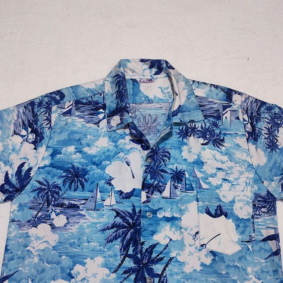 เสื้อฮาวาย Hawaii Shirt สภาพดี เหมือนใหม่ รูปที่ 5