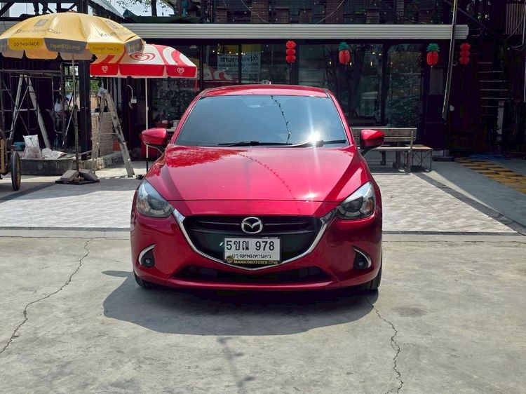 Mazda Mazda 2 2018 1.3 Sports High Plus Sedan เบนซิน ไม่ติดแก๊ส เกียร์อัตโนมัติ แดง รูปที่ 2