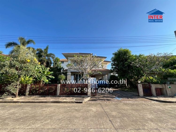 บ้านเดี่ยว 2 ชั้น 121 ตร.ว. หมู่บ้านเดอะวอเตอร์เฮ้าส์ ซอยกาญจนาภิเษกซอย5 ถนนกาญจนาภิเษก ถนนเพชรเกษม เขตบางแค กรุงเทพมหานคร